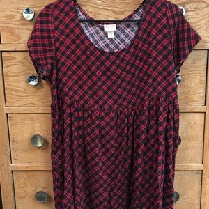 Plaid dress